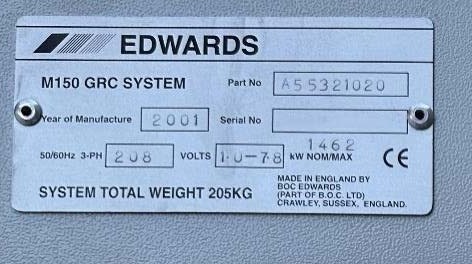 图为 已使用的 BOC EDWARDS M150 待售