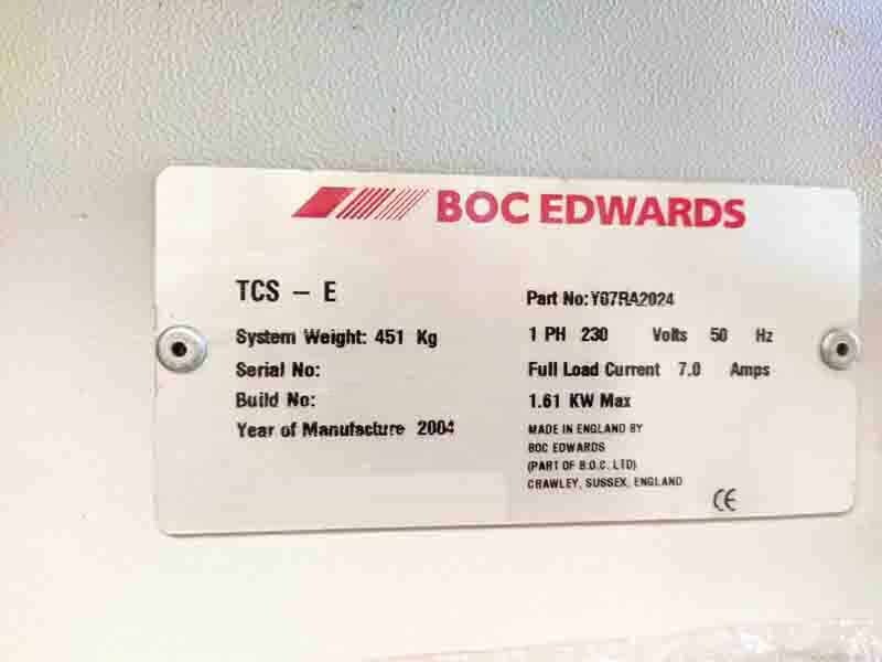 사진 사용됨 BOC EDWARDS TCS-E 판매용
