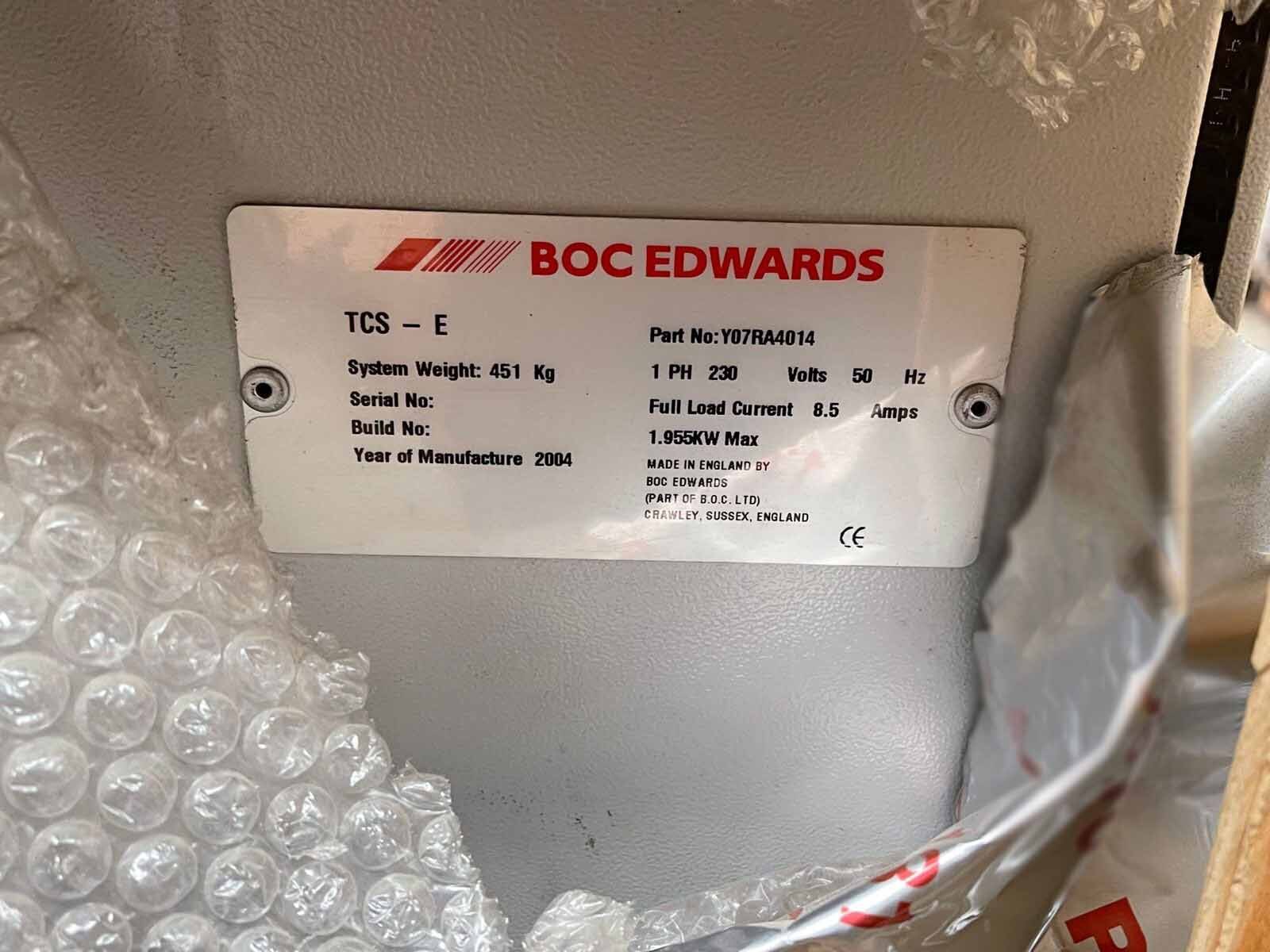 Foto Verwendet BOC EDWARDS TCS-E Zum Verkauf