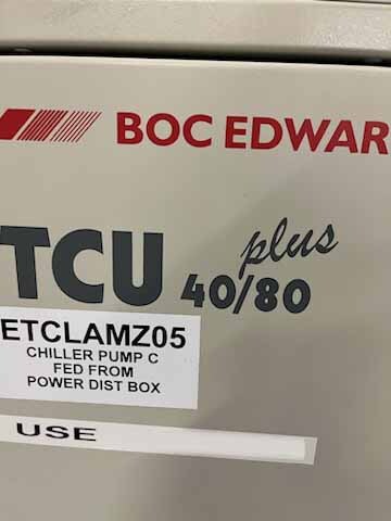 Photo Used BOC EDWARDS TCU 40/80 Plus For Sale