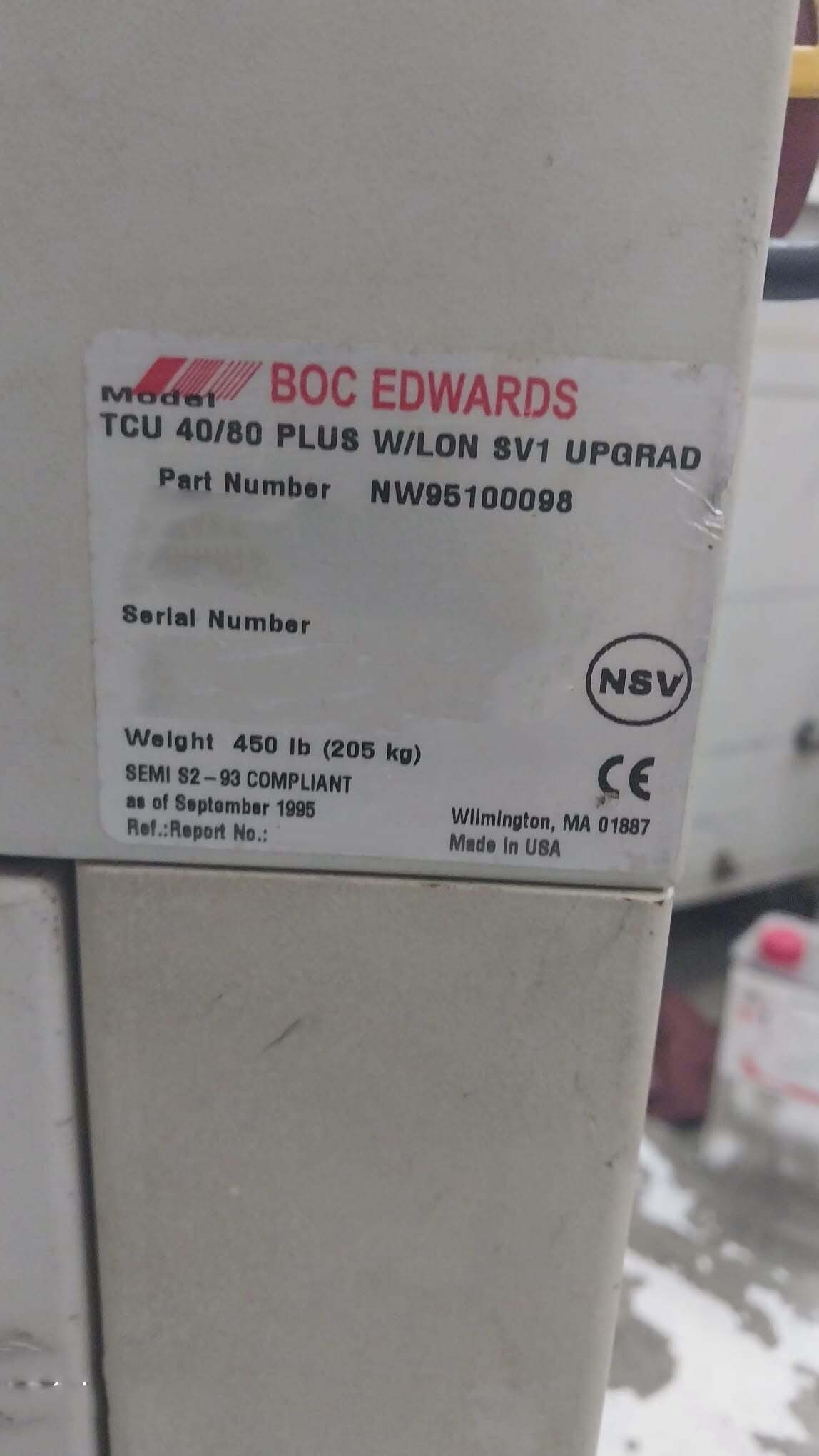 Foto Verwendet BOC EDWARDS TCU 40/80 Plus Zum Verkauf