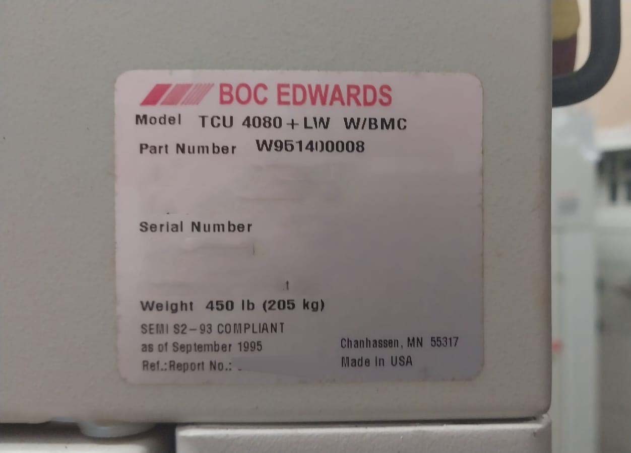 Foto Verwendet BOC EDWARDS TCU 40/80 Plus Zum Verkauf