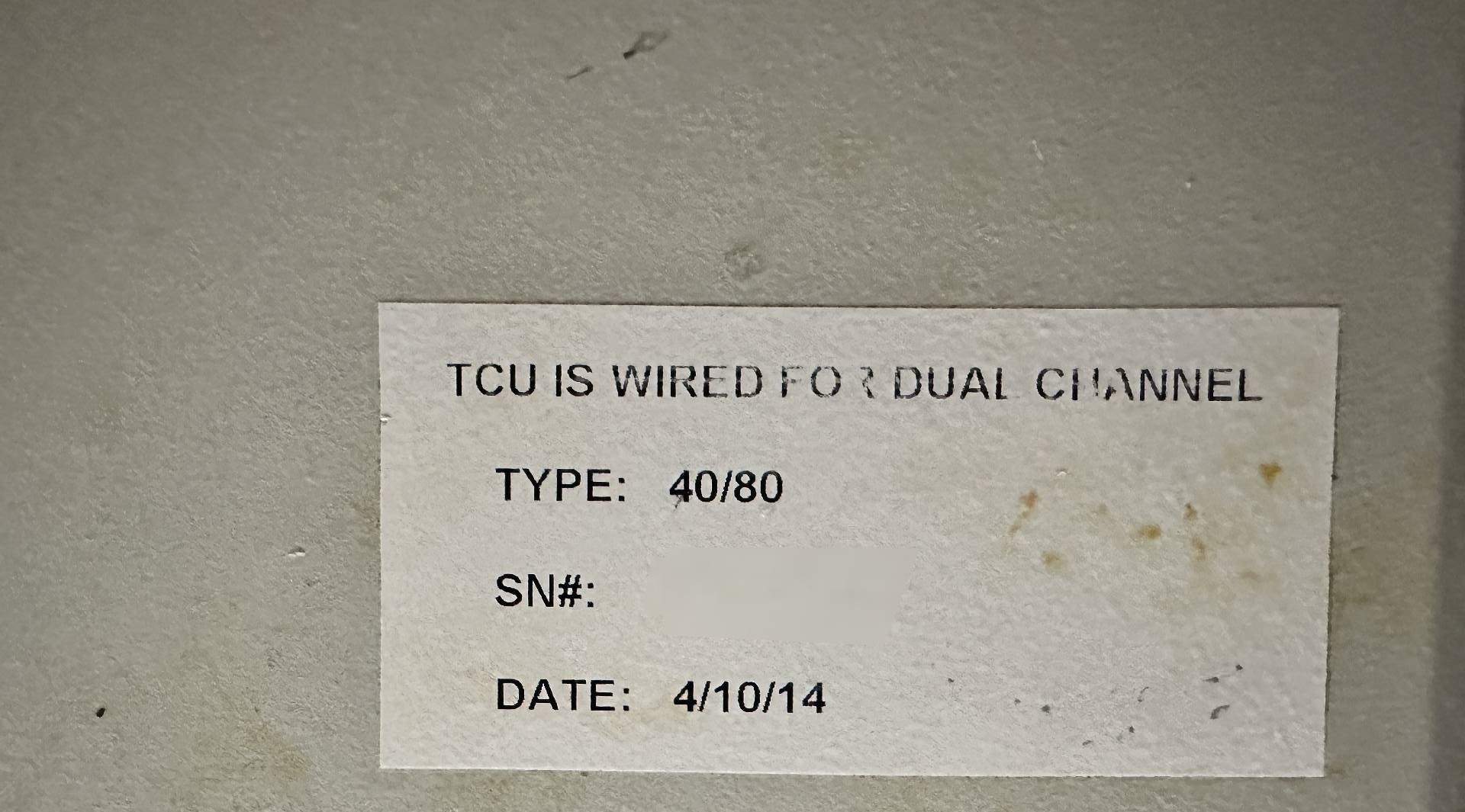Foto Verwendet BOC EDWARDS TCU 40/80 Zum Verkauf