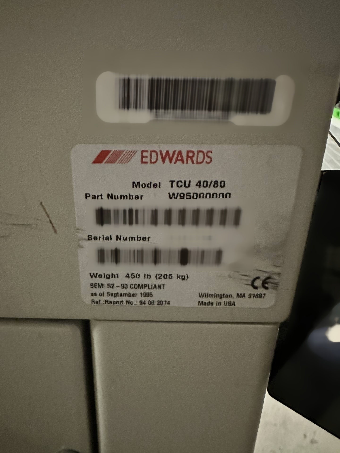 Foto Verwendet BOC EDWARDS TCU 40/80 Zum Verkauf