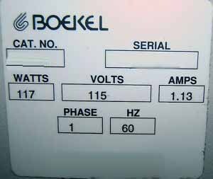 图为 已使用的 BOEKEL 260013 待售