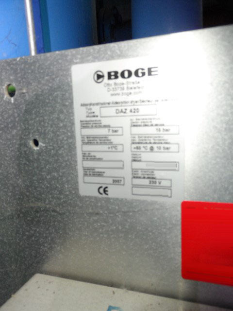 圖為 已使用的 BOGE DAZ-420 待售