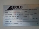 Photo Used BOLD TECHNOLOGIES 72 For Sale
