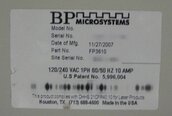 Photo Utilisé BP MICROSYSTEMS FP-3610 À vendre