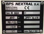 Photo Used BPS NEXTRAL 860 For Sale