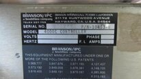 圖為 已使用的 BRANSON / IPC 4000 待售