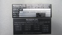 圖為 已使用的 BRANSON / IPC 4000 待售