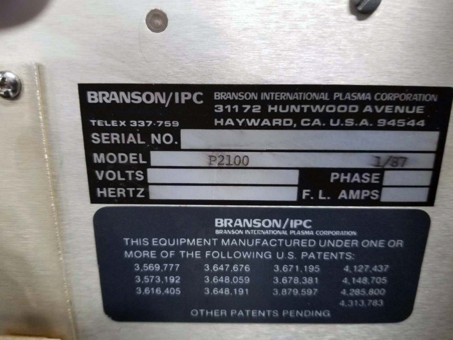 사진 사용됨 BRANSON / IPC P2100 판매용