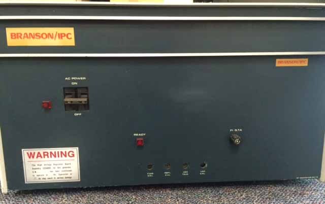 Photo Used BRANSON / IPC Reactor center PM-11220 For Sale