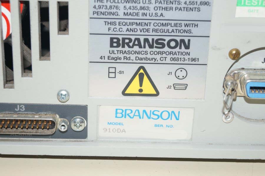 Photo Used BRANSON 900 DA For Sale