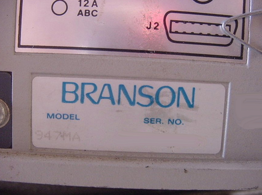 Photo Used BRANSON 941 AES For Sale