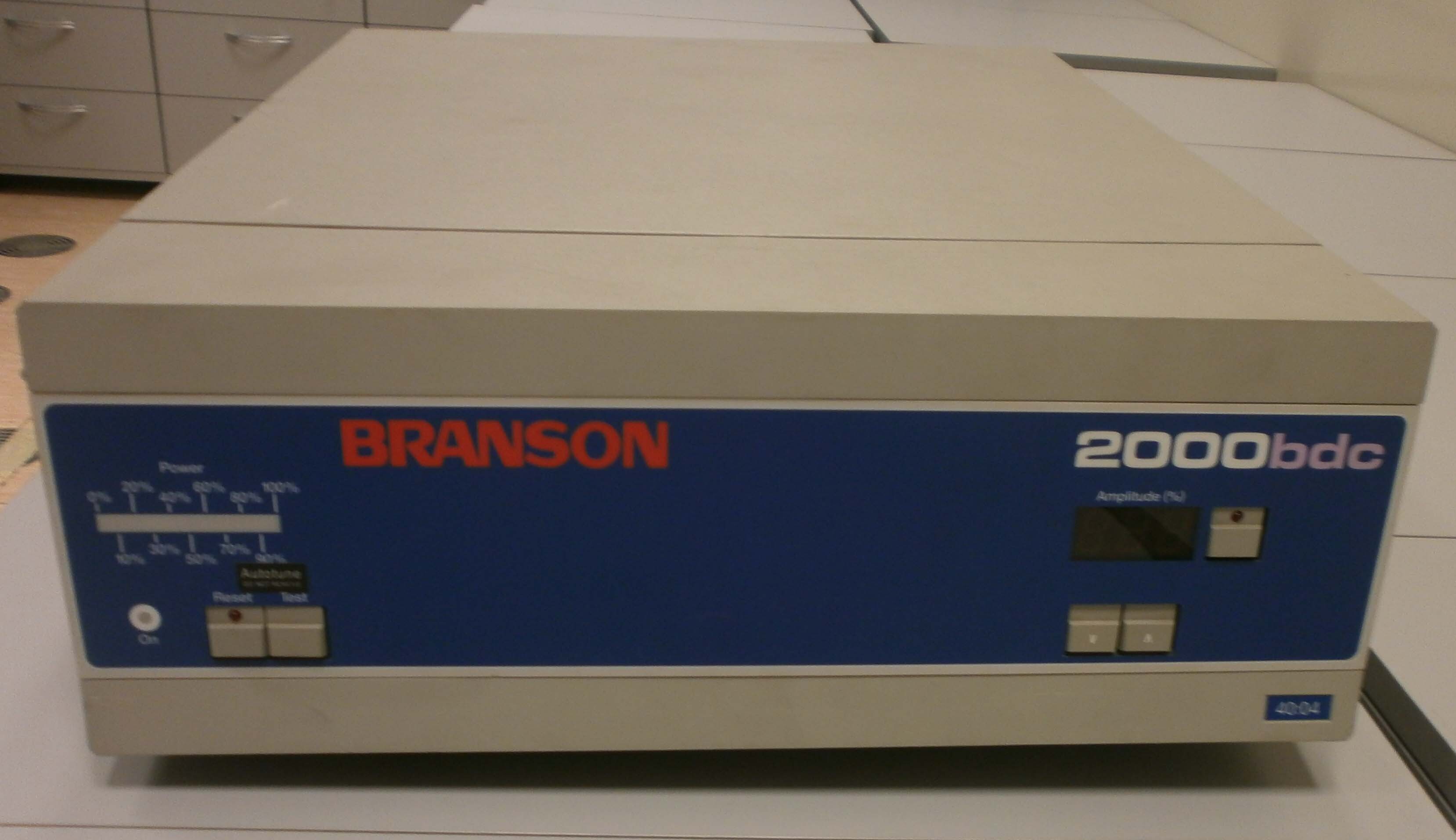 图为 已使用的 BRANSON BDC 2000 待售