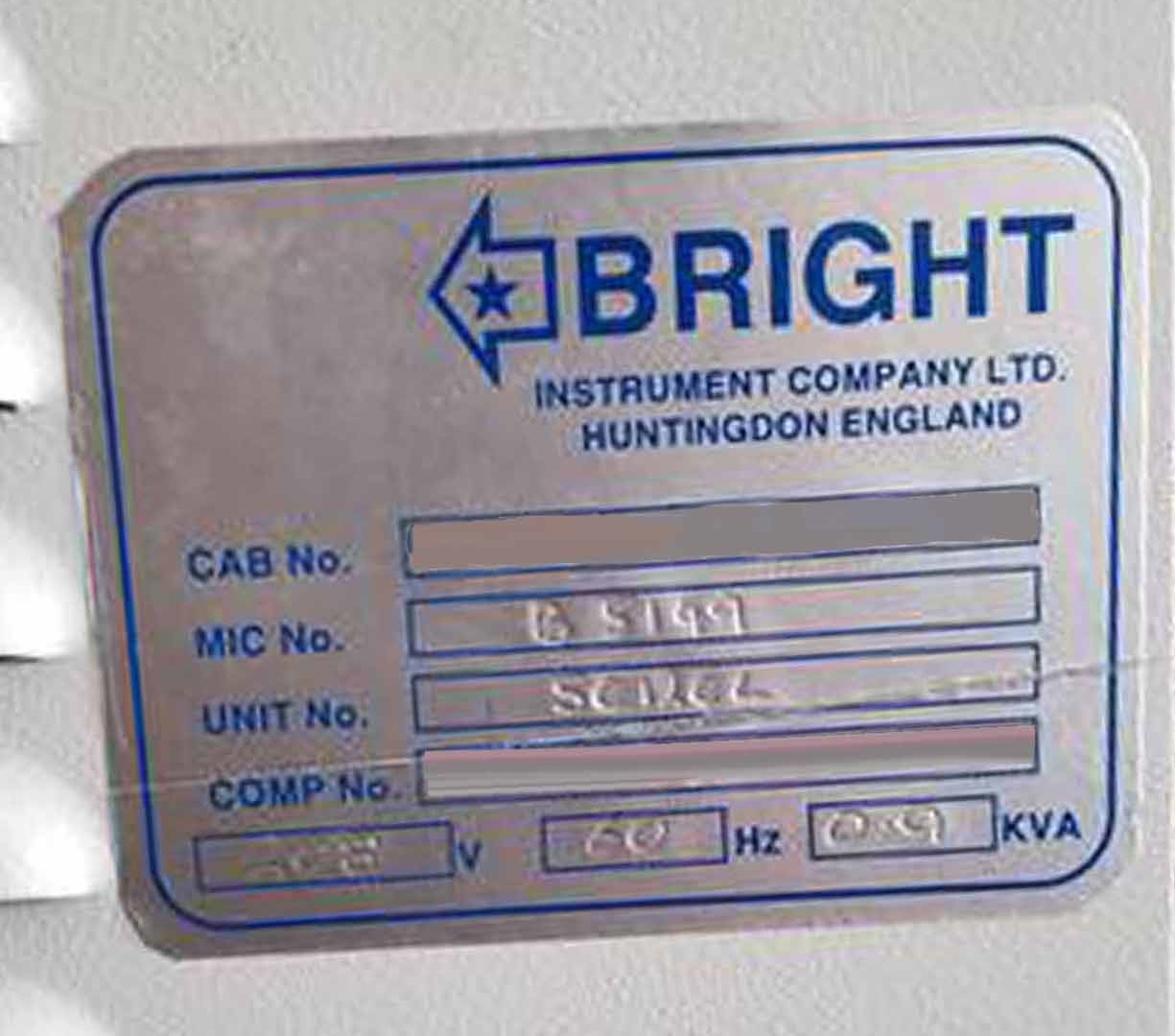 Photo Used BRIGHT OTF For Sale