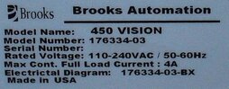 圖為 已使用的 BROOKS AUTOMATION / JENOPTIK 450 Vision 待售