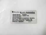 사진 사용됨 BROOKS AUTOMATION Vision 판매용