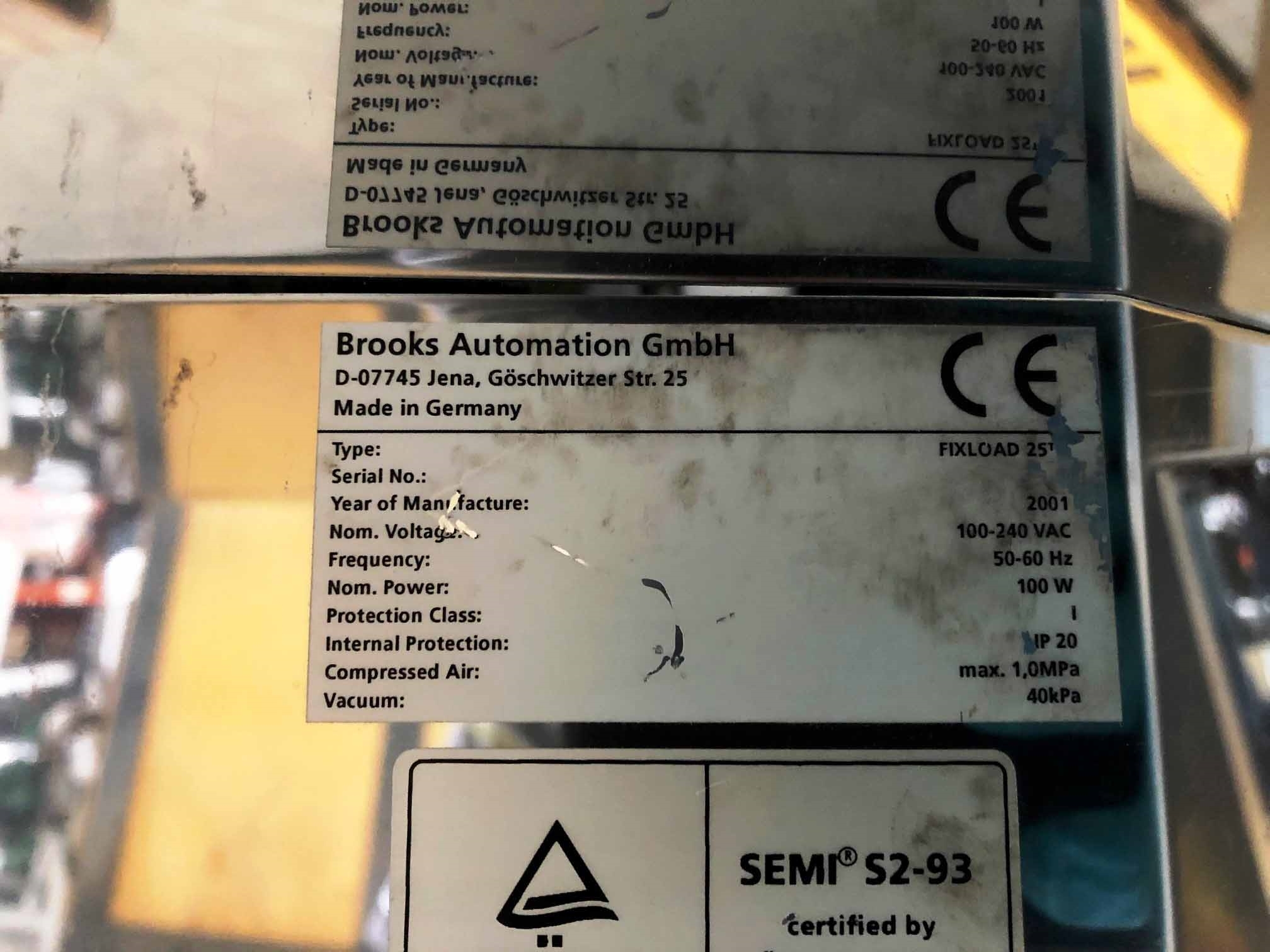 Foto Verwendet BROOKS AUTOMATION / JENOPTIK Fixload 25 Zum Verkauf