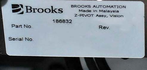 Photo Used BROOKS AUTOMATION / JENOPTIK Vision For Sale