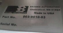 Photo Used BROOKS AUTOMATİON 003-9010-03 For Sale