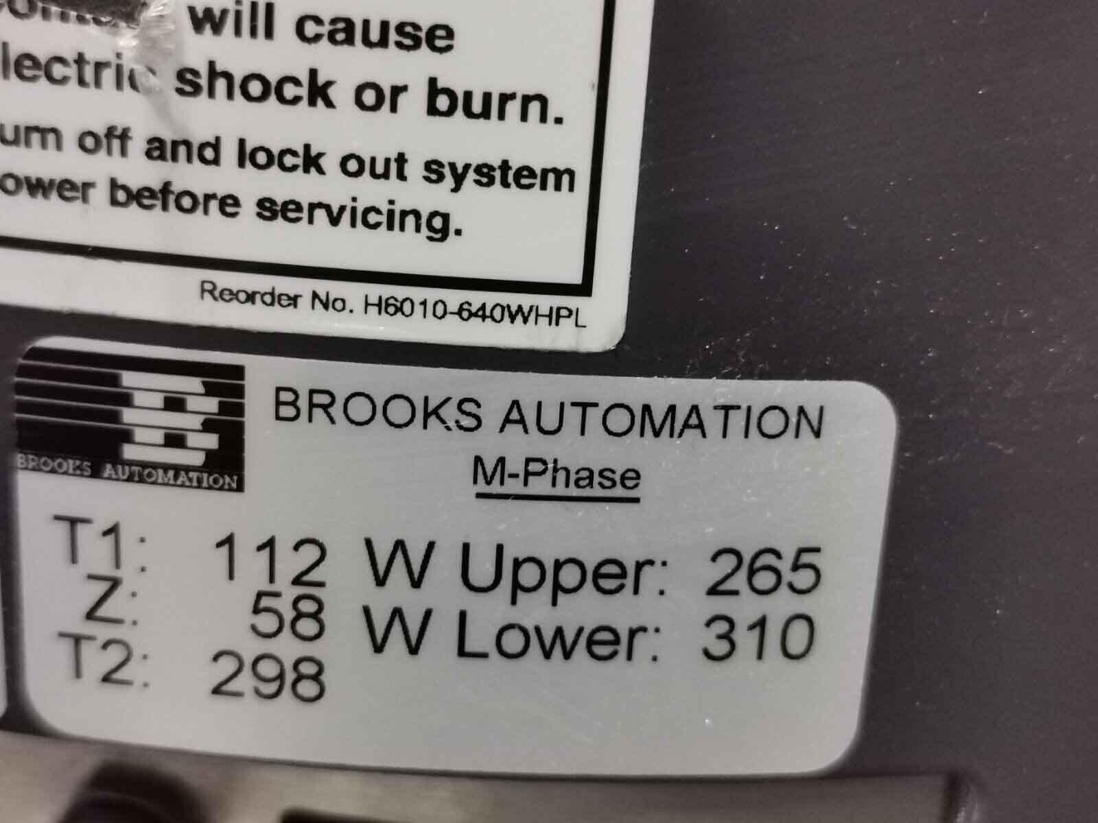 Photo Used BROOKS AUTOMATION 199630-0001 For Sale