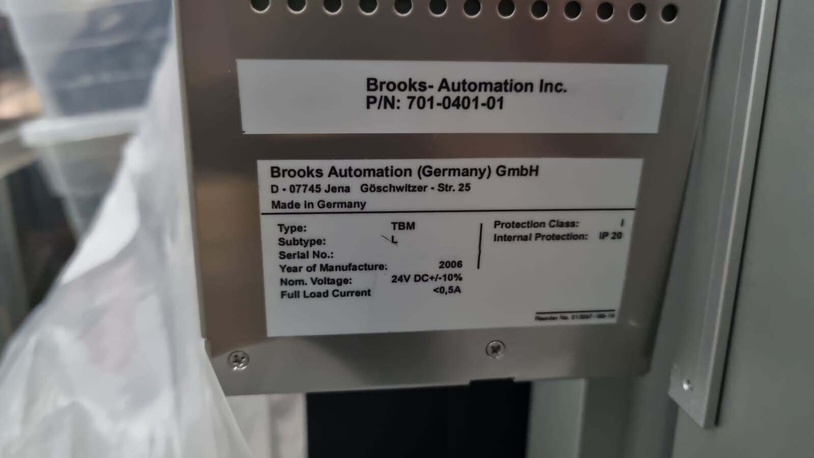 Photo Used BROOKS AUTOMATION Fixload 6M For Sale