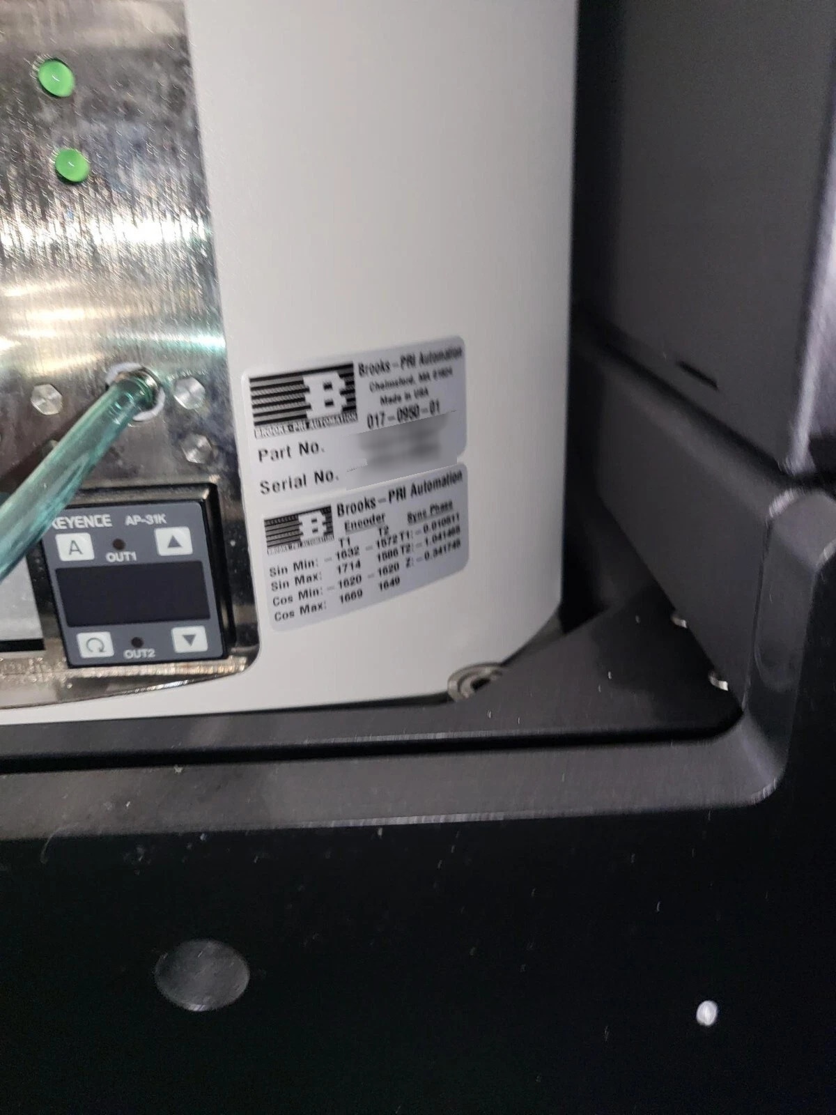 图为 已使用的 BROOKS AUTOMATION FX-4000 待售