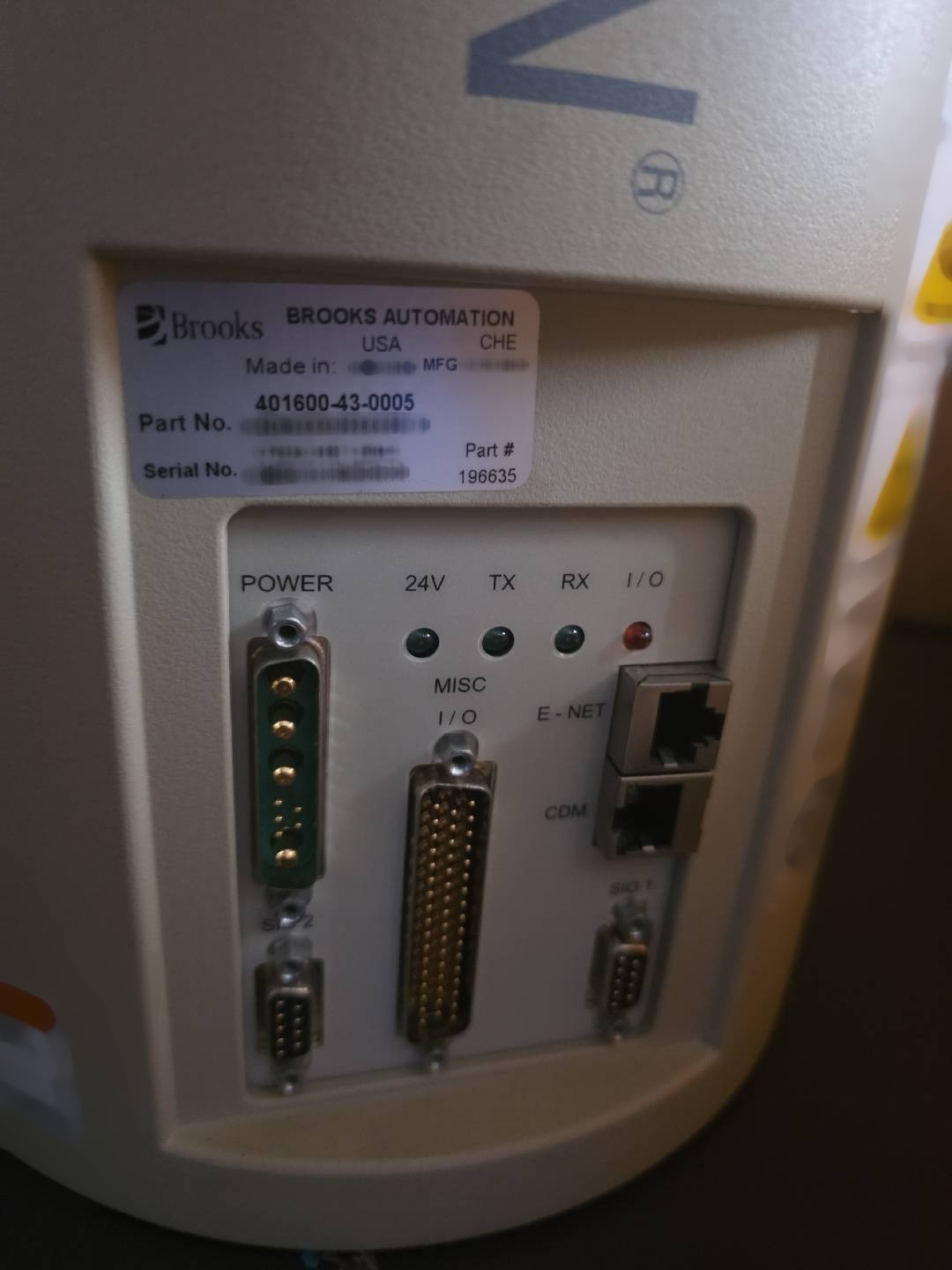 Photo Used BROOKS AUTOMATION Magnatran 7 For Sale