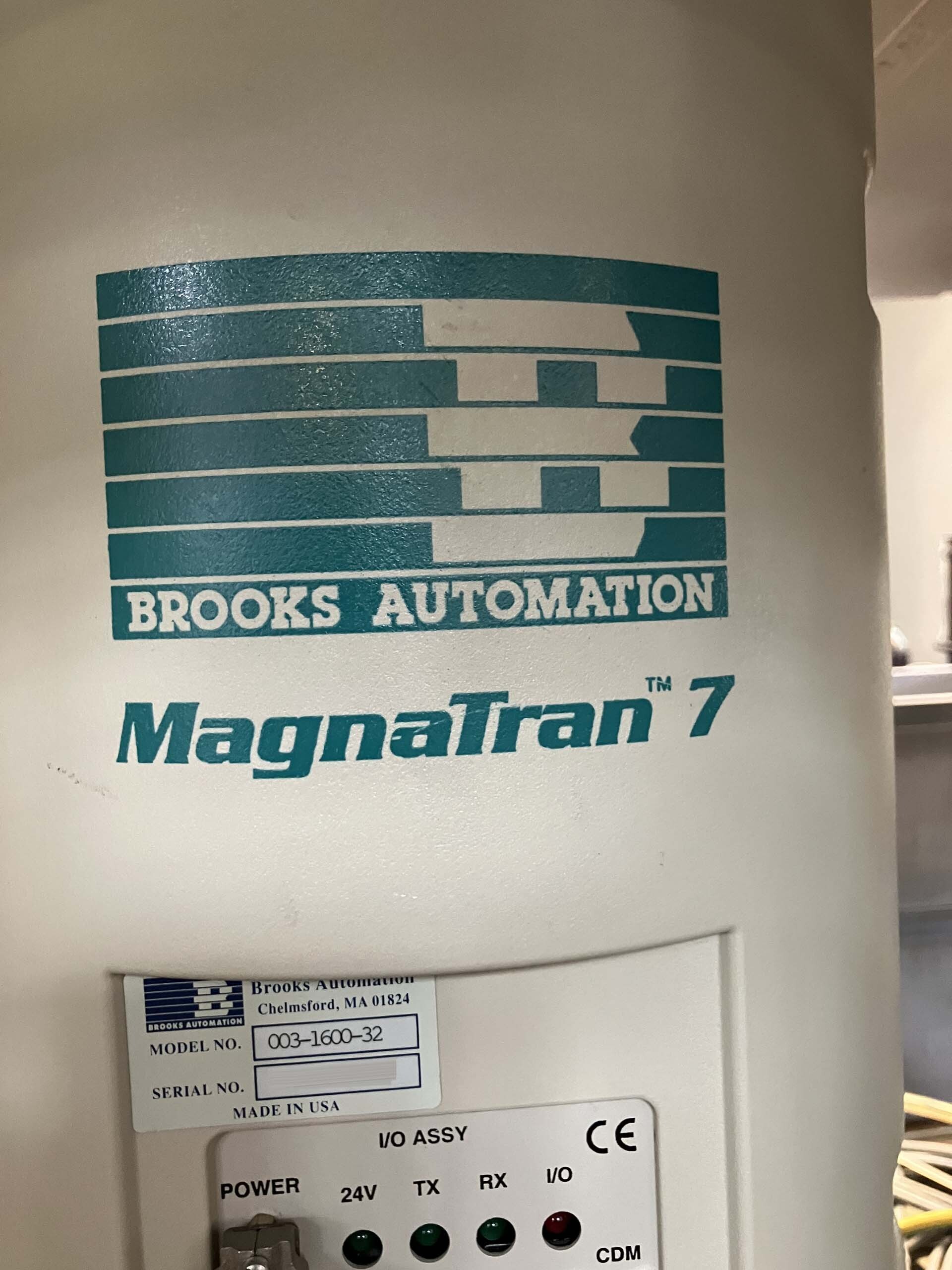 Photo Used BROOKS AUTOMATION Magnatran 7 For Sale