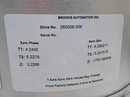 Foto Verwendet BROOKS AUTOMATION MagnaTran LEAP Compact Zum Verkauf