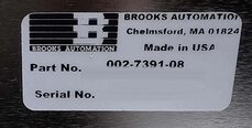 フォト（写真） 使用される BROOKS AUTOMATION Series 8 販売のために