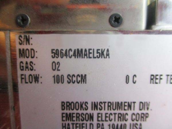 Photo Used BROOKS INSTRUMENT 5964 For Sale