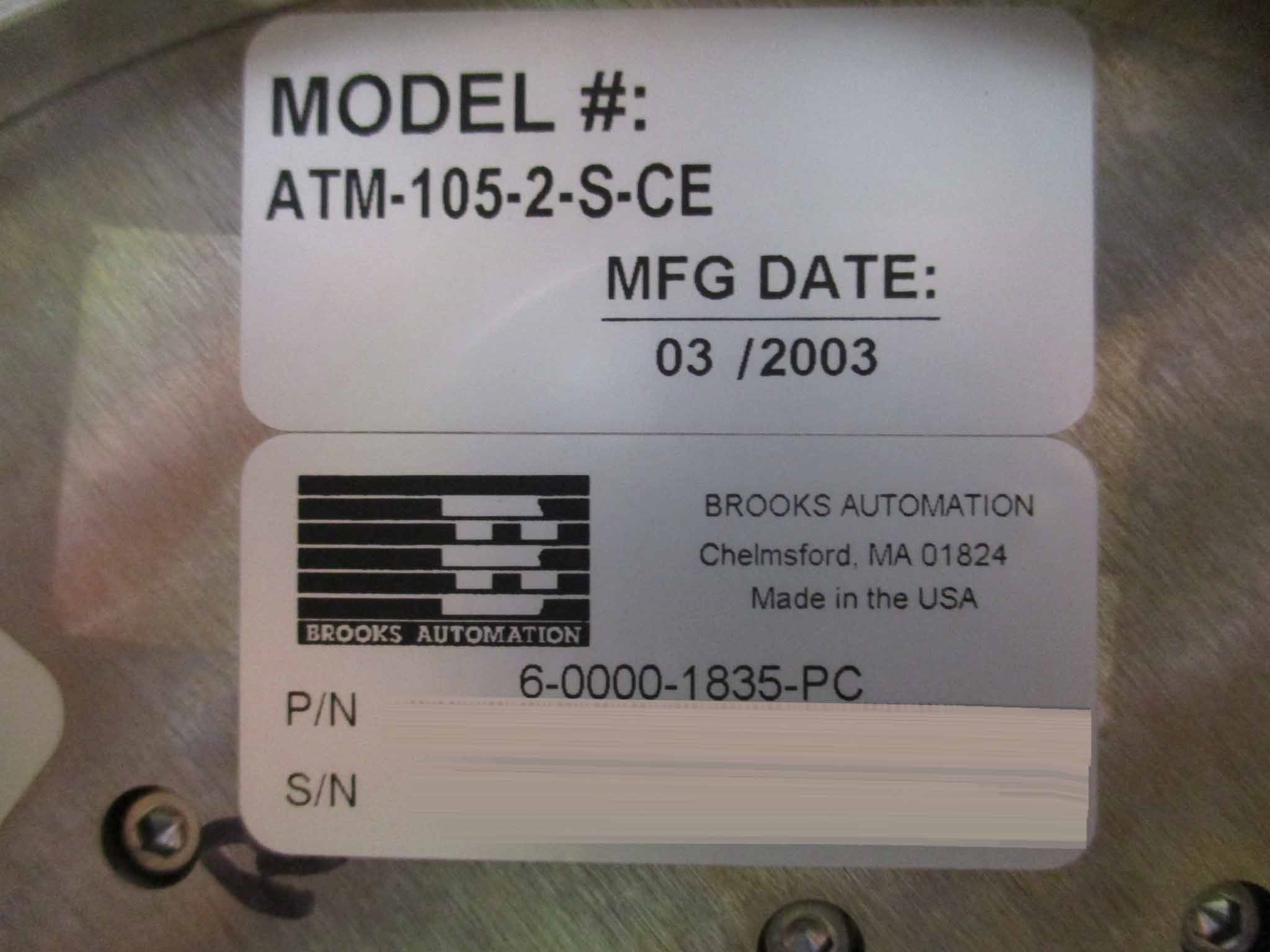 图为 已使用的 BROOKS / PRI AUTOMATION ATM-105-1-S-CE 待售