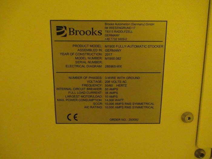 Photo Used BROOKS / PRI AUTOMATION M1900 For Sale