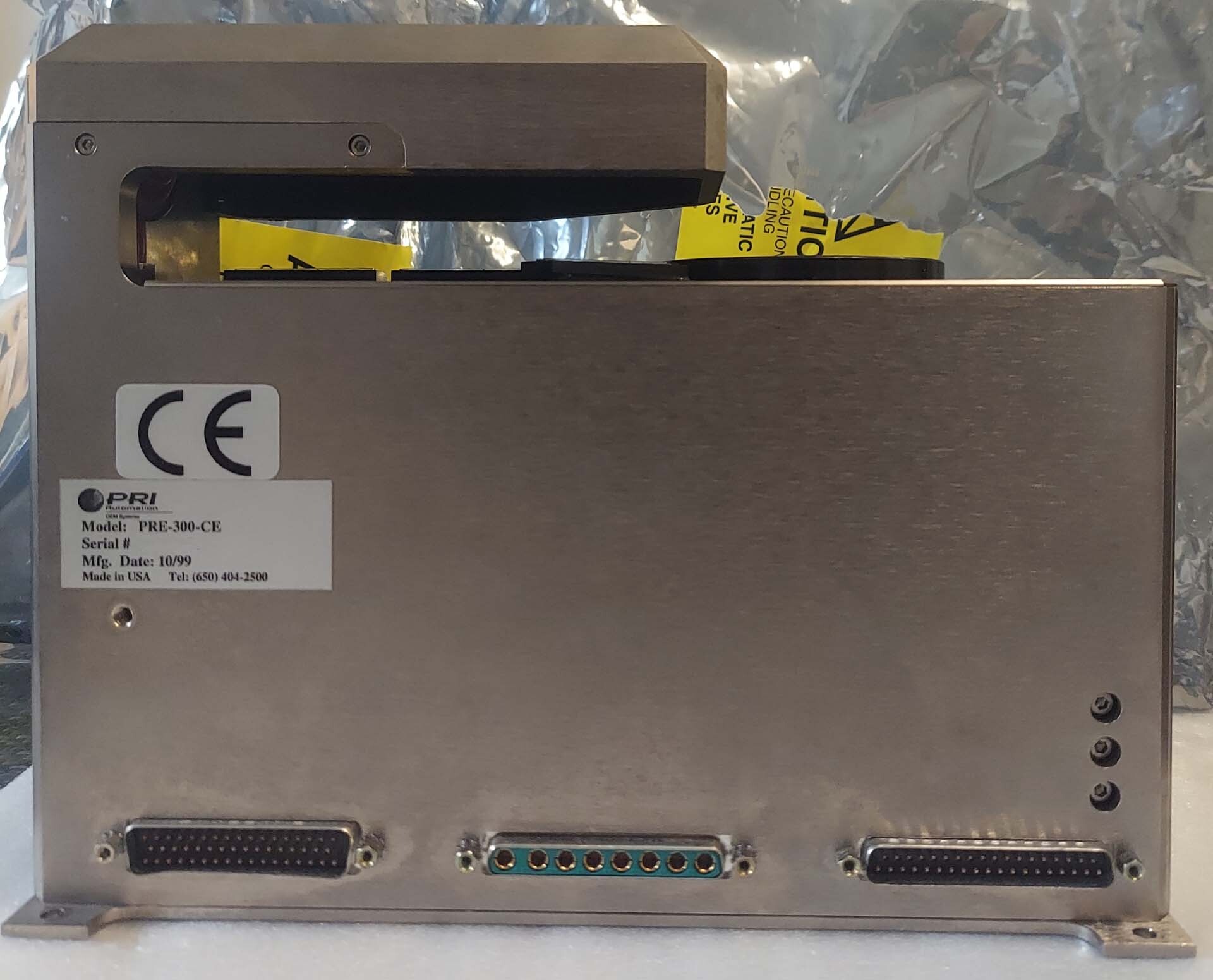 Photo Used BROOKS / PRI AUTOMATION PRE-300 For Sale
