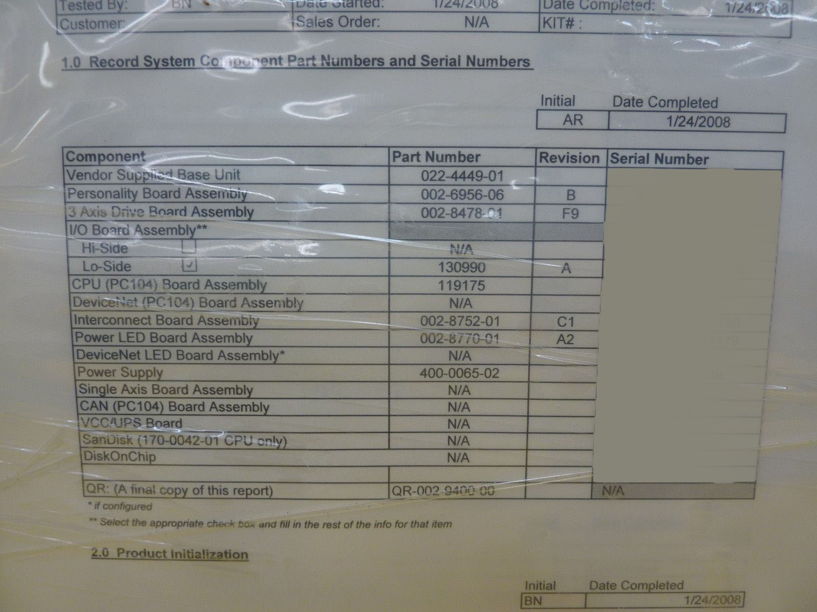 图为 已使用的 BROOKS / PRI AUTOMATION Series 8 待售