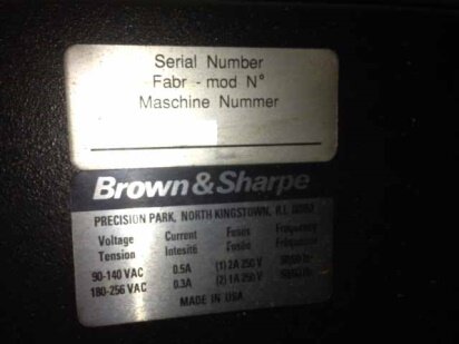 BROWN & SHARPE MicroXcel 765 #9029127