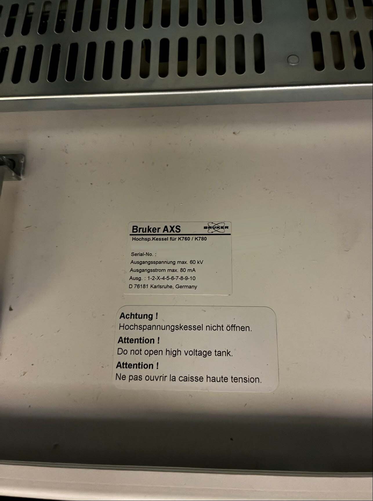 圖為 已使用的 BRUKER-AXS AXS D8 Discover 待售
