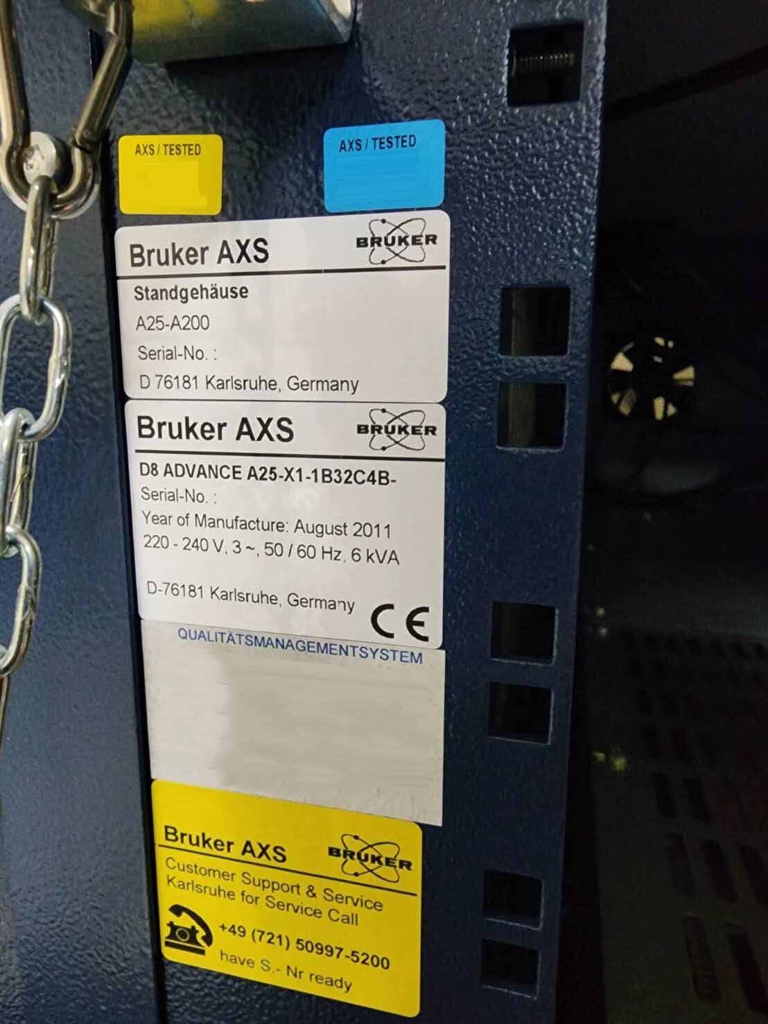 图为 已使用的 BRUKER-AXS D8 Advance 待售