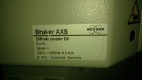 フォト（写真） 使用される BRUKER-AXS AXS D8 Discover 販売のために