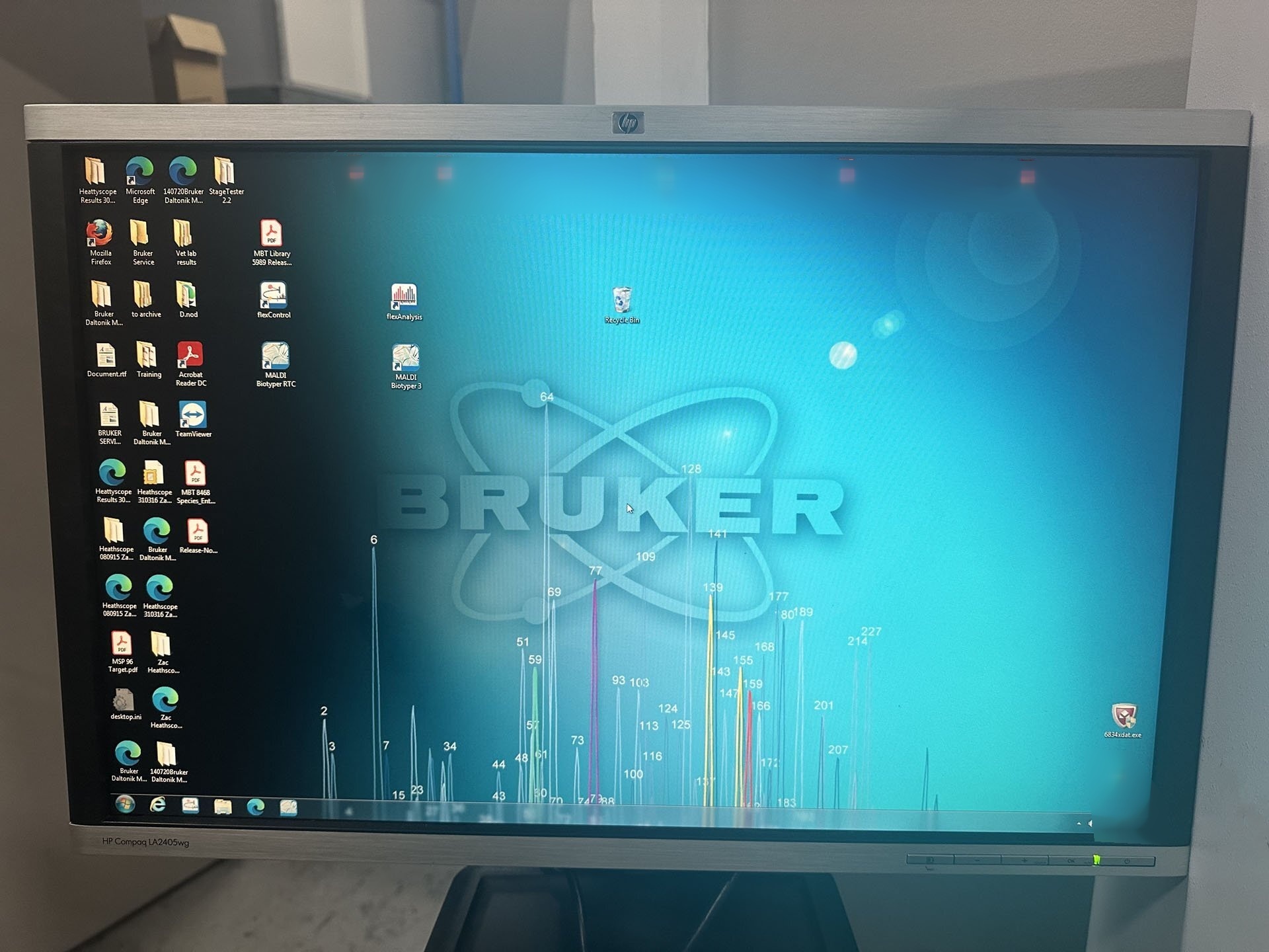 图为 已使用的 BRUKER-AXS MicroFlex LT 待售