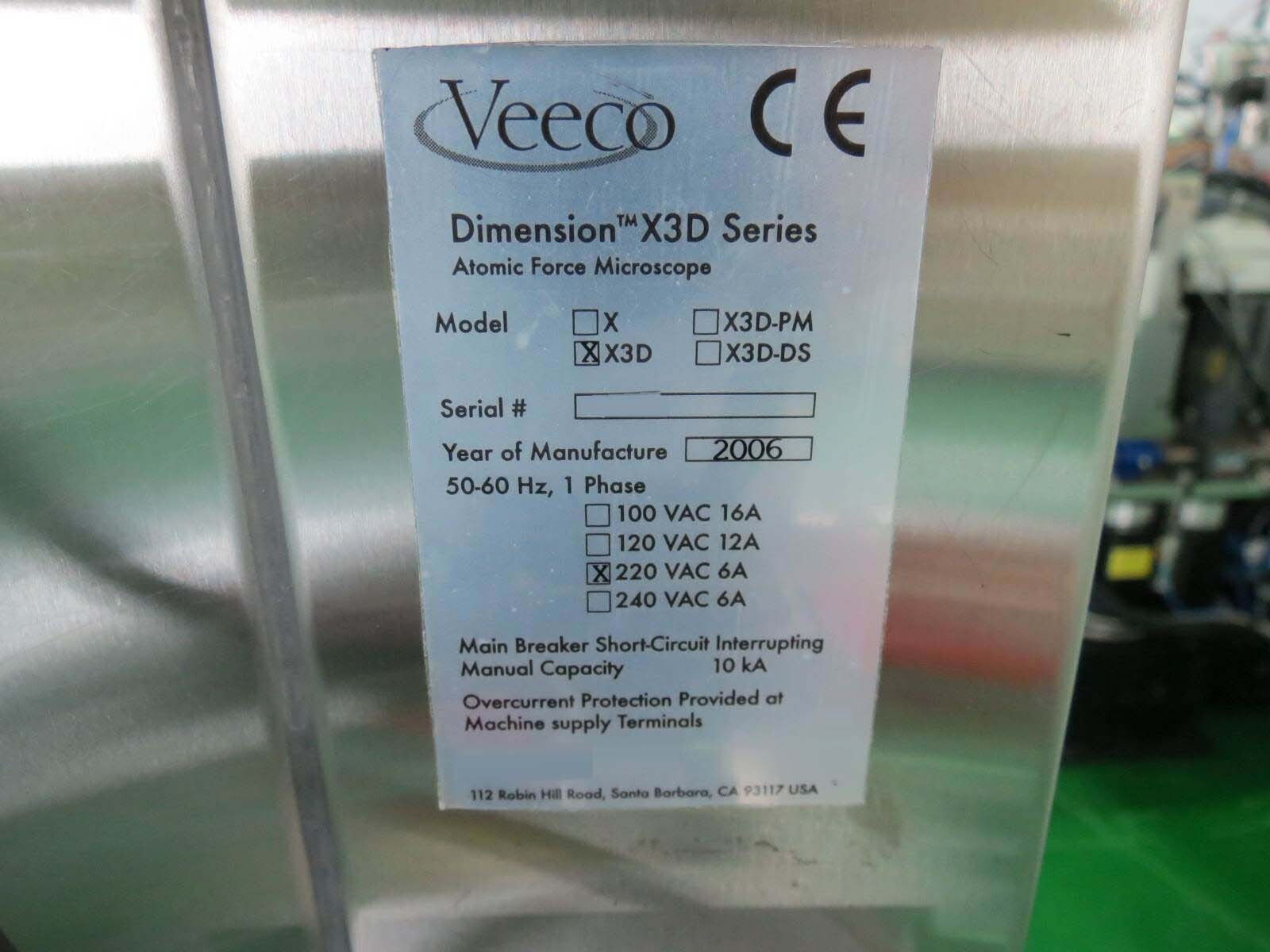 圖為 已使用的 BRUKER / VEECO Dimension X3D 待售