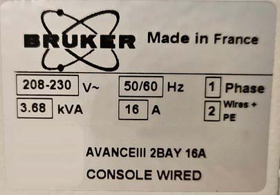 Foto Verwendet BRUKER Console for Avance III HD Zum Verkauf