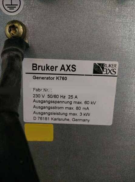 圖為 已使用的 BRUKER D8 Advance 待售