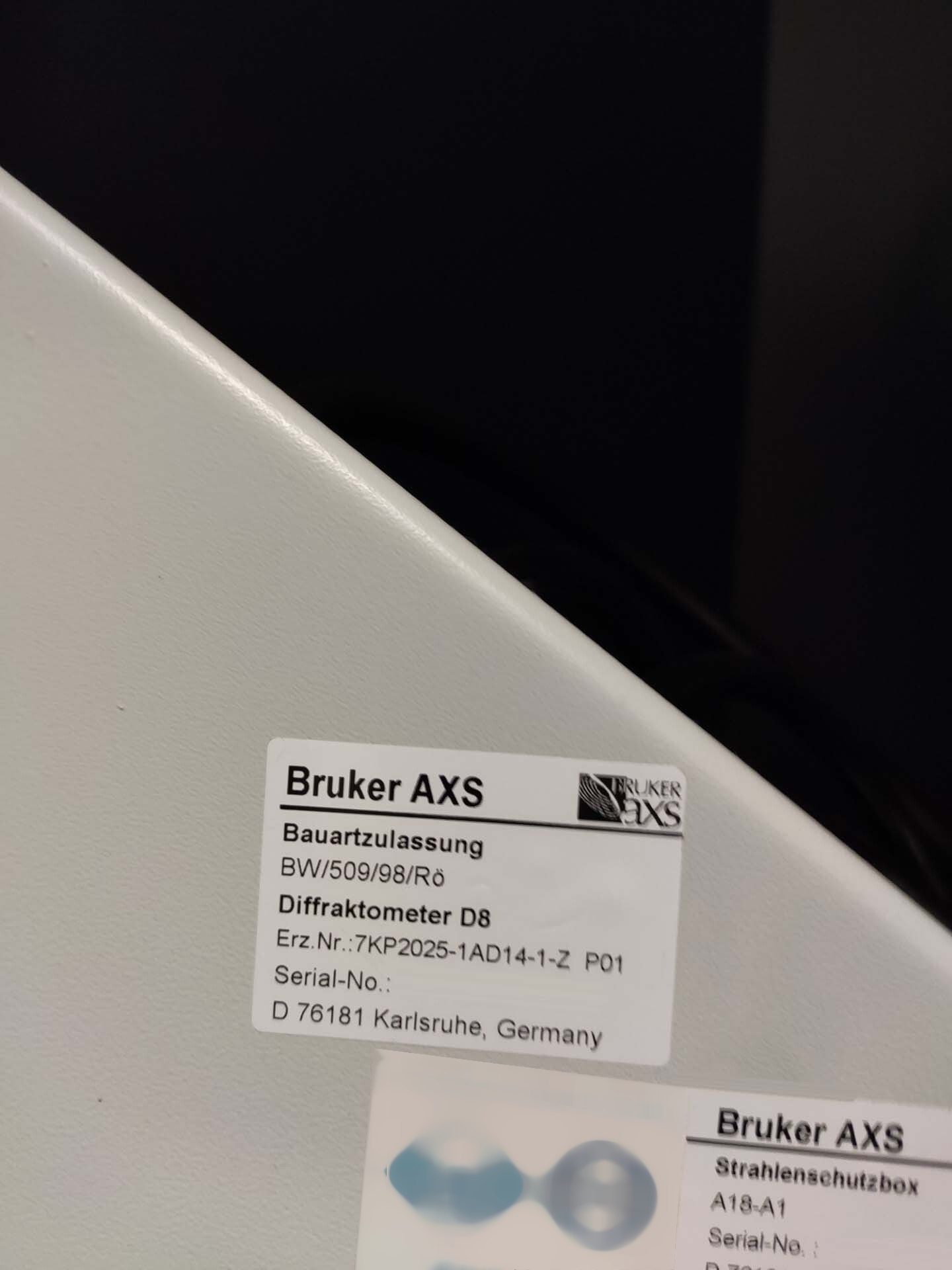圖為 已使用的 BRUKER D8 Advance 待售