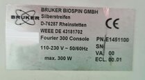 Foto Verwendet BRUKER Fourier 300 Zum Verkauf