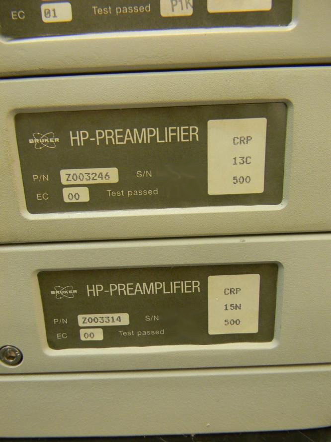 フォト（写真） 使用される BRUKER HP Preamplifier 販売のために