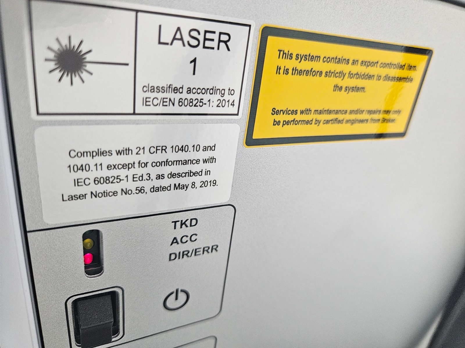 Photo Utilisé BRUKER Lumos II À vendre